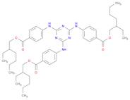 Benzoic acid, 4,4',4''-(1,3,5-triazine-2,4,6-triyltriimino)tris-,1,1',1''-tris(2-ethylhexyl) ester
